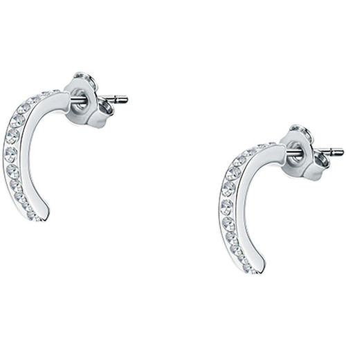 Cleor Boucles d'oreilles en Argent 925/1000 et Cristal Blanc Blanc -  Montres & Bijoux Bracelets 35,00 €