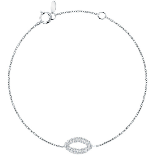 en 4 jours garantis Femme Bracelets Cleor Bracelet en argent 925/1000 et cristal Argenté