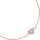 Montres & Bijoux Femme Bracelets Cleor Bracelet en argent 925/1000 et zircon Rose
