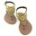 Chaussures Femme Sandales et Nu-pieds Biscote Sandales Anor Multicolore