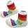 Chaussures Enfant Chaussons bébés Attipas Rainbow - White Multicolore