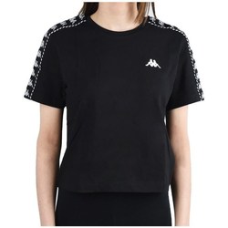 Vêtements Femme T-shirts manches courtes Kappa Inula Tshirt Noir
