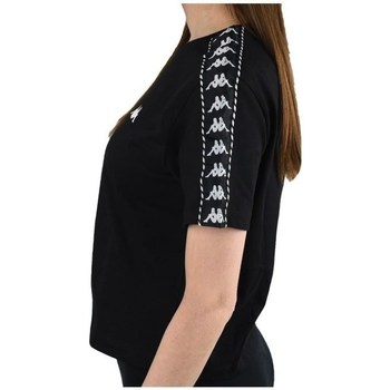 Vêtements Kappa Inula Tshirt Noir - Vêtements T-shirts manches courtes Femme 46 