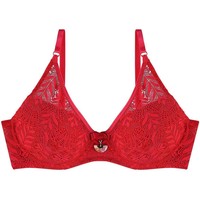 Sous-vêtements Femme Rembourrés Pomm'poire Soutien-gorge ampliforme coque moulée rouge Pile ou face rouge