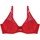 Sous-vêtements Femme Rembourrés Pommpoire Soutien-gorge ampliforme coque moulée rouge Pile ou face Rouge