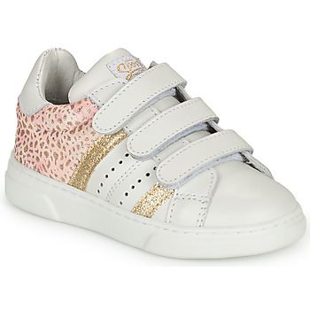 Chaussures Fille Baskets basses GBB JUMELLE Blanc