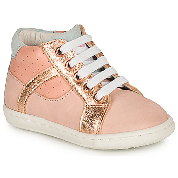 Chaussures Fille Baskets montantes GBB HASTA Rose