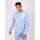 Vêtements Homme Sweats pass port olive puff print hoodie lavender Sweat-Shirt 2120112 Bleu