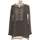Vêtements Femme Tops / Blouses Miss Captain blouse  34 - T0 - XS Noir Noir