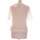 Vêtements Femme T-shirts & Polos Zara top manches courtes  36 - T1 - S Jaune Jaune