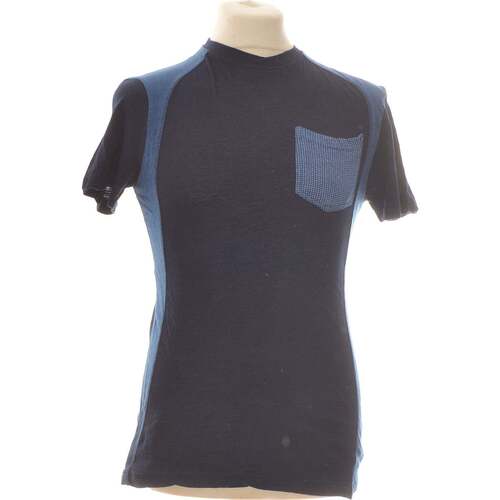 Celio T-shirt Manches Longues 36 - T1 - S Bleu - Vêtements T-shirts manches  longues Homme 4,80 €