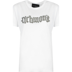 Vêtements logo T-shirts manches courtes John Richmond RWP20208TS | Nye Blanc