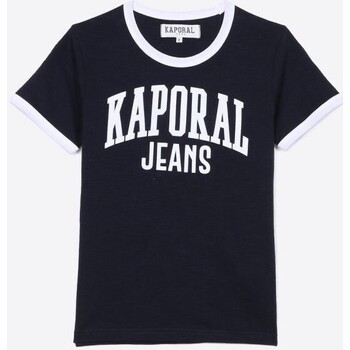 Vêtements Garçon Blousons Kaporal Junior - Tee Shirt - marine Bleu