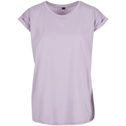 Vêtements Femme T-shirts manches longues Build Your Brand Extended Violet