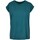 Vêtements Femme T-shirts New manches longues Build Your Brand Extended Bleu