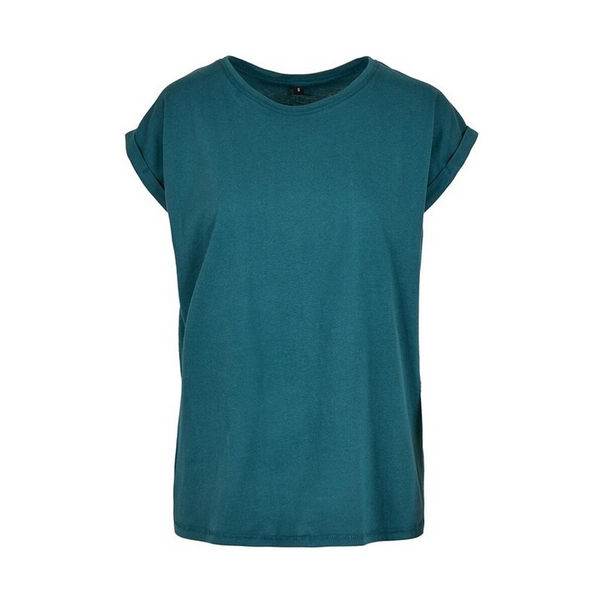 Vêtements Femme T-shirts manches longues Build Your Brand Extended Bleu