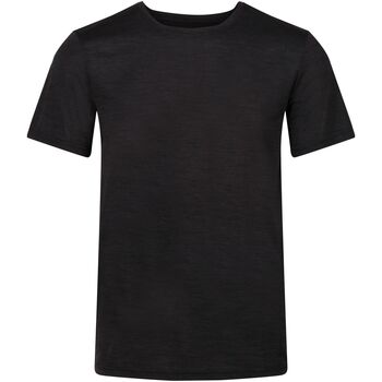 Vêtements Homme T-shirts manches courtes Regatta  Noir chiné