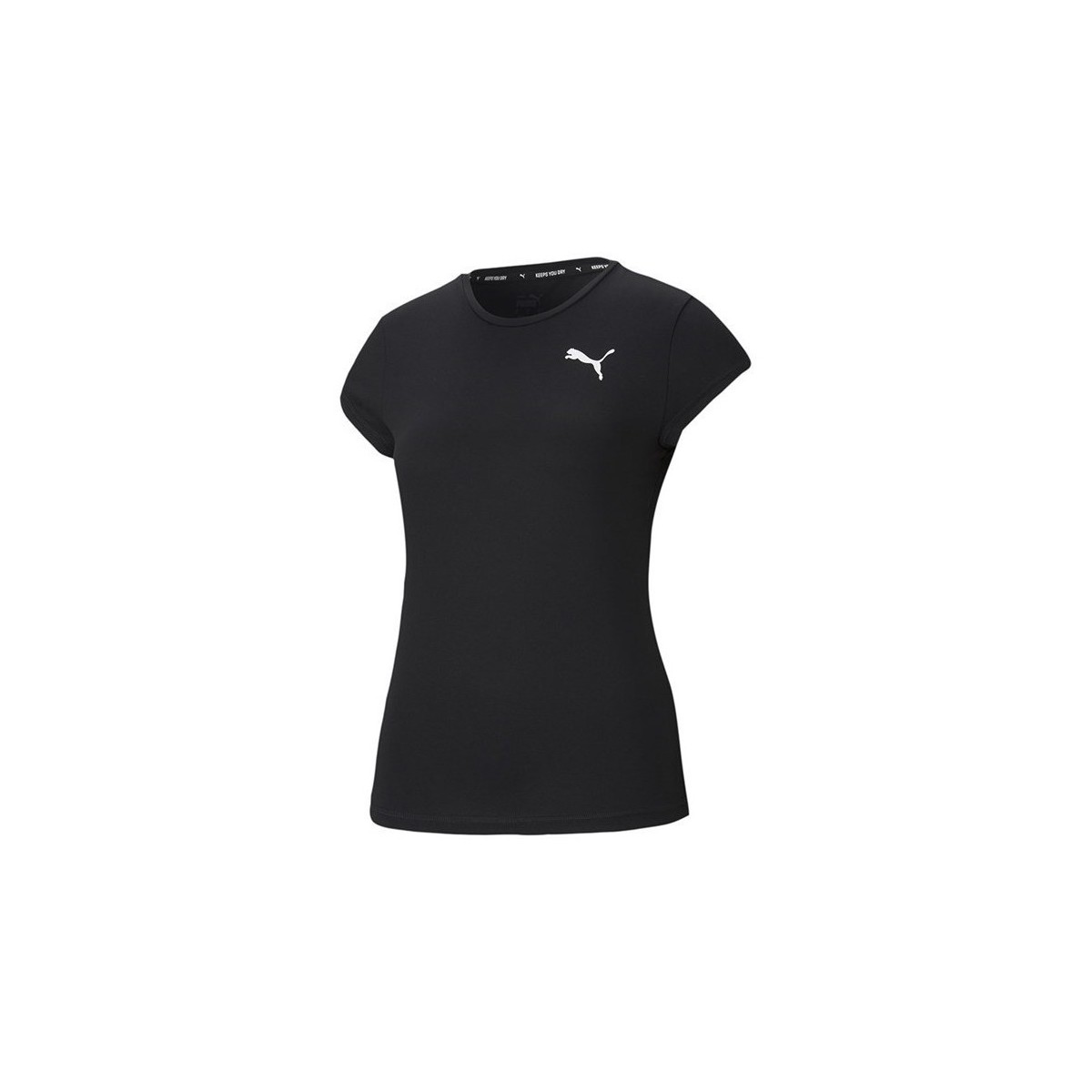 Vêtements Femme T-shirts manches courtes Puma Active Tee Noir