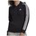 Vêtements Femme Sweats adidas Originals W 3STRIPES SJ FZ HD Noir