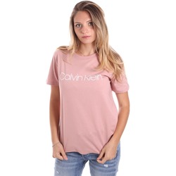 Vêtements Femme T-shirts manches courtes Calvin Klein Jeans K20K202018 Rose