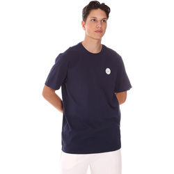Vêtements Homme T-shirts branco manches courtes Fila 689290 Bleu