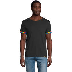 Kurzärmliges T-Shirt aus 100% Baumwolle mit Grafik auf der Brust