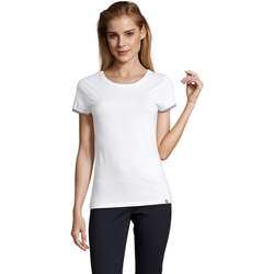 Vêtements Femme T-shirts manches courtes Sols CAMISETA MANGA CORTA RAINBOW Blanco