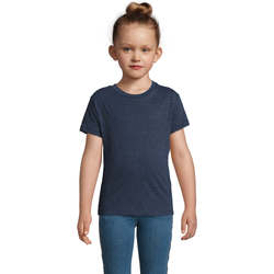 Vêtements Enfant T-shirts linen manches courtes Sols REGENT FIT CAMISETA MANGA CORTA Azul