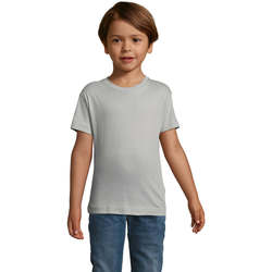 Vêtements Enfant T-shirts linen manches courtes Sols REGENT FIT CAMISETA MANGA CORTA Gris