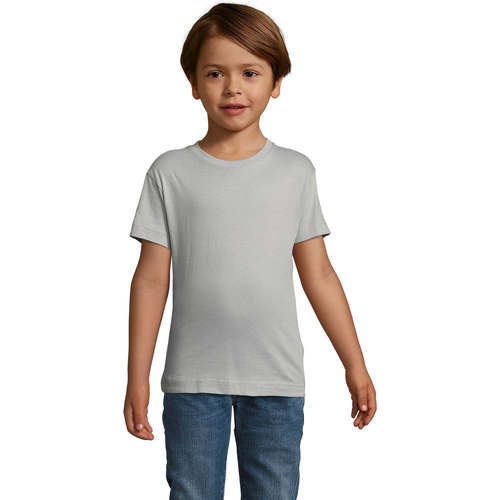 Vêtements Enfant T-shirts manches courtes Sols REGENT FIT CAMISETA MANGA CORTA Gris