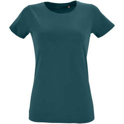 Vêtements Femme T-shirts manches courtes Sols REGENT FIT CAMISETA MANGA CORTA Bleu