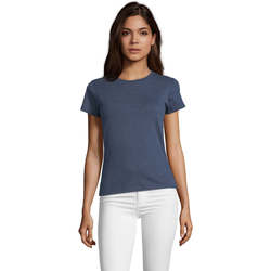 Vêtements Femme T-shirts manches courtes Sols REGENT FIT CAMISETA MANGA CORTA Azul