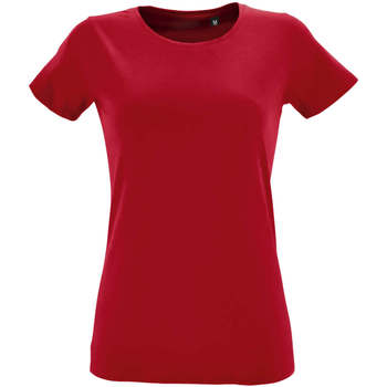 Vêtements Femme T-shirts manches courtes Sols REGENT FIT CAMISETA MANGA CORTA Rouge