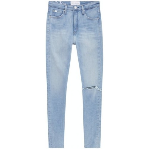 Vêtements Femme Maillots / Shorts de bain Calvin Klein Jeans Jean skinny  femme Ref 53548 1AA Bleu