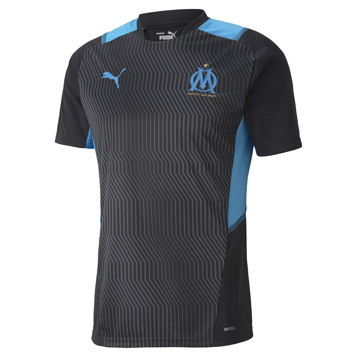Vêtements Homme T-shirts & Polos Puma d'entraînement  Olympique de Marseil Noir