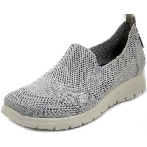 Chaussures Femme Slip ons Fly Flot Bougeoirs / photophores, Textile, Semelle Amovible - 27D38 Gris