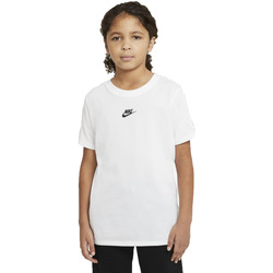 Vêtements Enfant T-shirts manches courtes Como nike T-shirt Sportswear Repeat Blanc