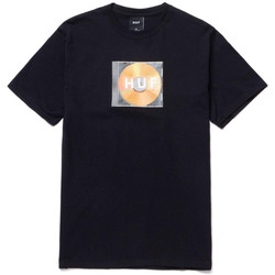 Vêtements Homme T-shirts manches courtes Huf T-shirt mix box logo ss Noir