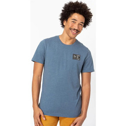 Vêtements Homme Ea7 Emporio Armani chest logo-print T-shirt TBS MENKATEE Bleu