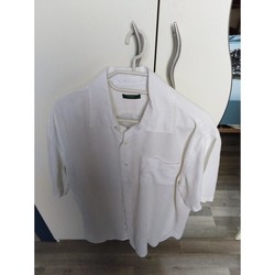 Vêtements Homme Chemises manches courtes Sans marque Chemisette Blanc