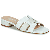 Chaussures Femme Mules JB Martin VOILE NAPPA TEJUS BLANC