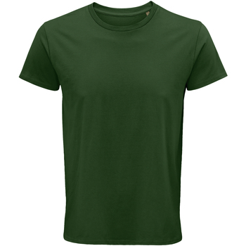 Vêtements Homme T-shirts manches courtes Sols 03582 Vert bouteille