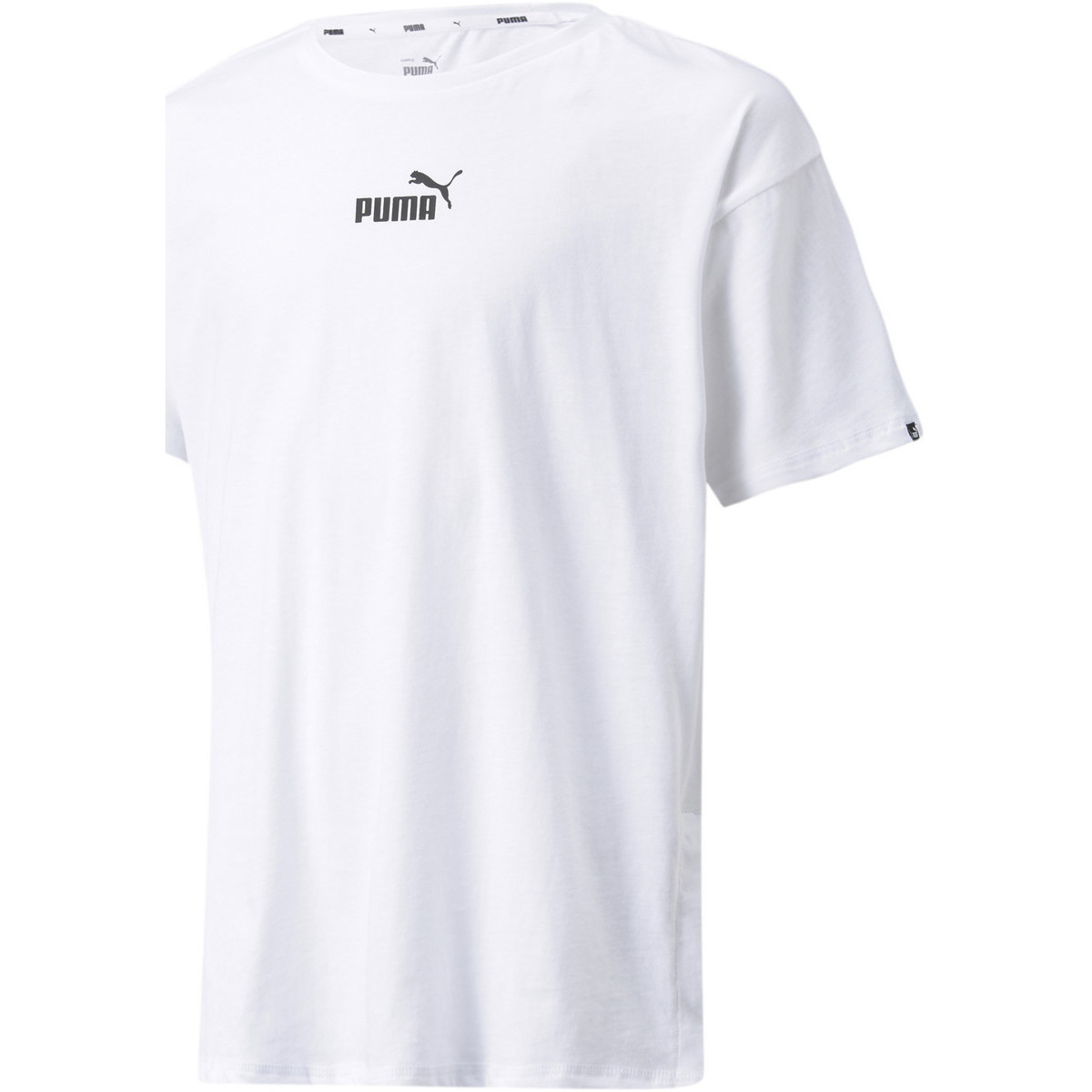 Vêtements Fille Dann stöbere doch ganz bequem in unserer Auswahl an PUMA Sneakern T-shirt Power Blanc