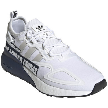 Chaussures Homme Baskets curve adidas Originals ZX 2K BOOST PURE Blanc