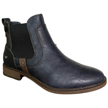 Chaussures Femme Boots Mustang 1265 Navy