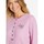 Vêtements Femme Pyjamas / Chemises de nuit Daxon by  - Pyjama manches longues coton Violet