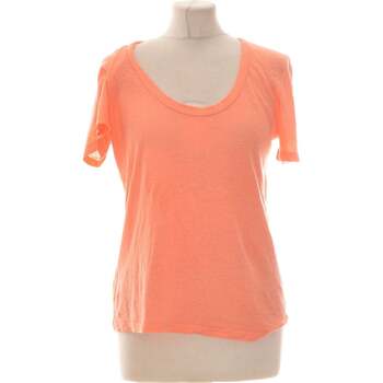 Vêtements Femme Douceur d intéri Mango top manches courtes  36 - T1 - S Orange Orange