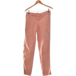 Vêtements Femme Chinos / Carrots Promod Pantalon Droit Femme  36 - T1 - S Rose