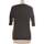Vêtements Femme T-shirts & Polos Promod top manches courtes  36 - T1 - S Noir Noir