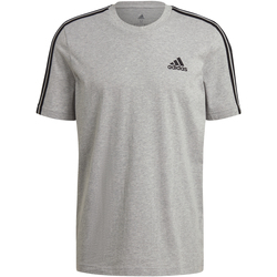 Vêtements Homme T-shirts manches courtes adidas Originals 3S Essentials Tee Grau